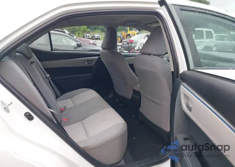 2015 Toyota Corolla Le из США, поврежденный, VIN 5YFBURHE5FP276027